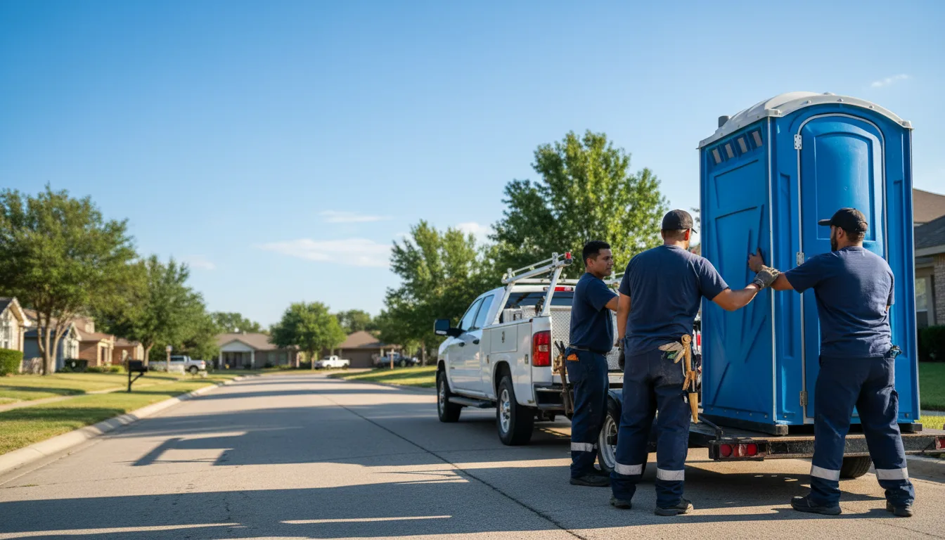 Portable Toilet Rental in Camden, NJ near me